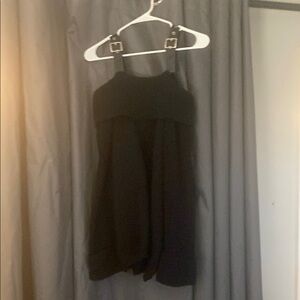 Stylish Black Halter Dress